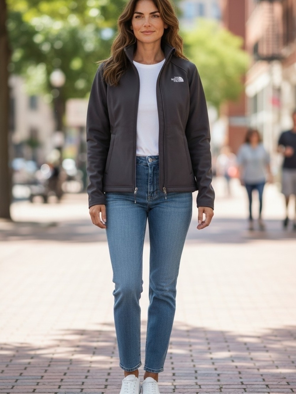 The North Face Women's Black Full-Zip Jacket Large - Picture 1 of 5